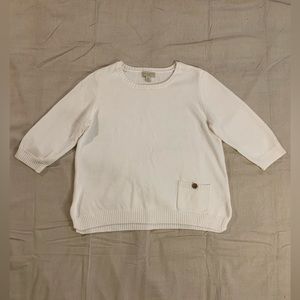Appleseed’s White Sweater - Size Petite XL